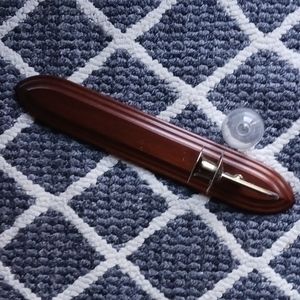 Wood wall candle holder